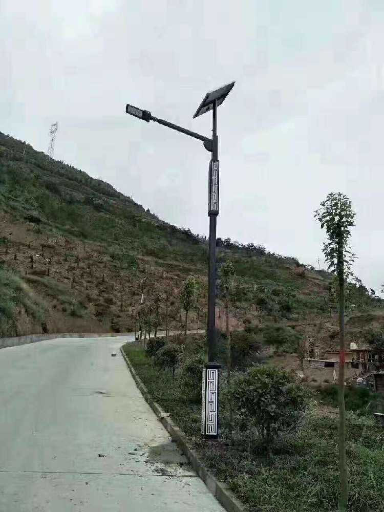 郸城县仿古太阳能路灯